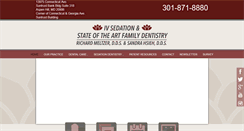 Desktop Screenshot of meltzersedationdentistry.com